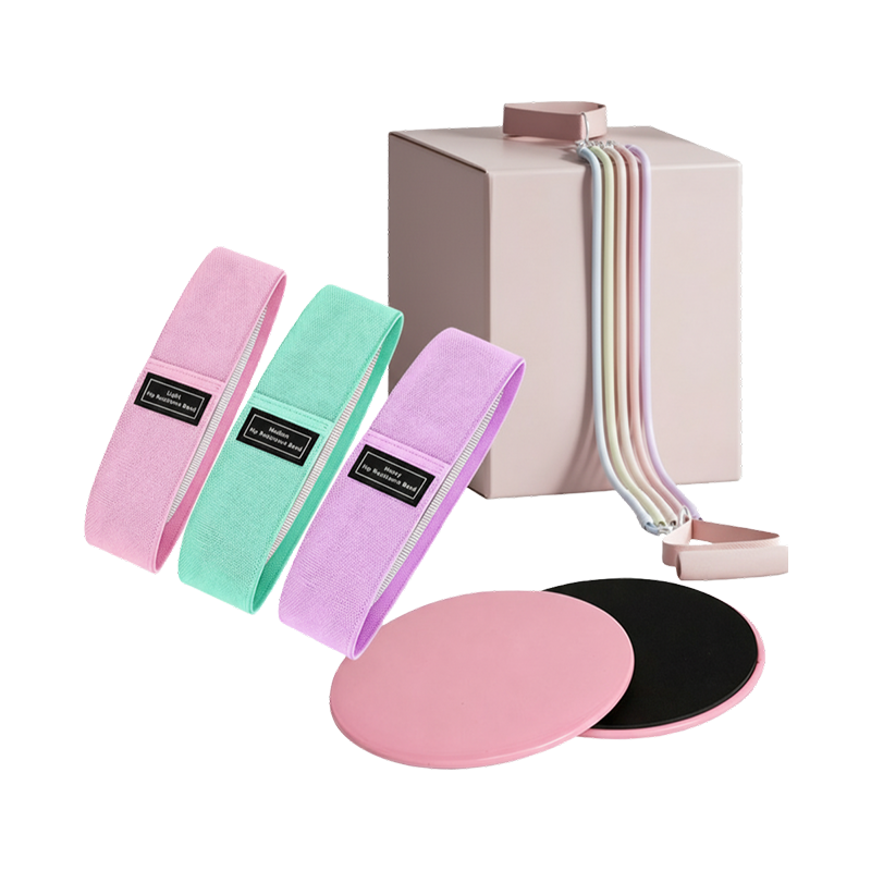 Pre‑Order –  Ready Fitness Beginner Essentials Set – Pilates Bar, Resistance Band & Core Sliders
