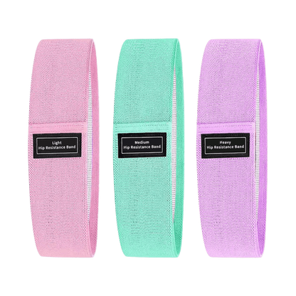 Ready Fitness Fabric Resistance Bands – Comfortable, Non‑Slip Support for Home Training
