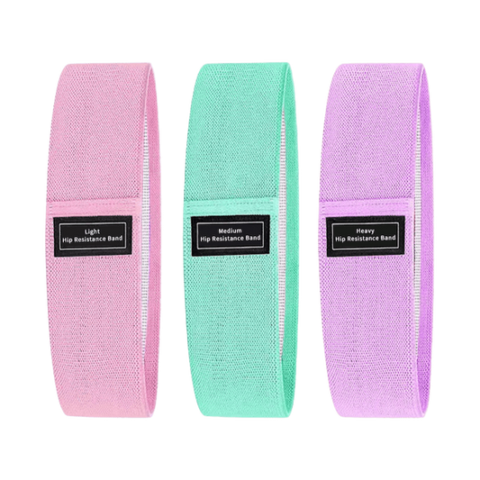 Ready Fitness Fabric Resistance Bands – Comfortable, Non‑Slip Support for Home Training