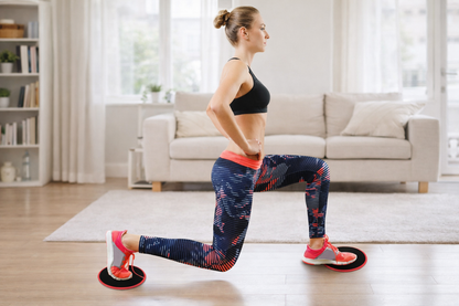 Pre‑Order – Ready Fitness Core Sliders – 2‑Pack Dual‑Sided Gliding Discs