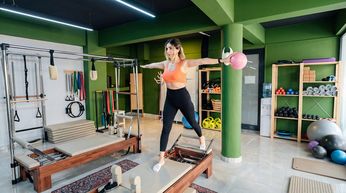 Ready Fitness Pilates Mini Ball – 25cm Core Balance Ball