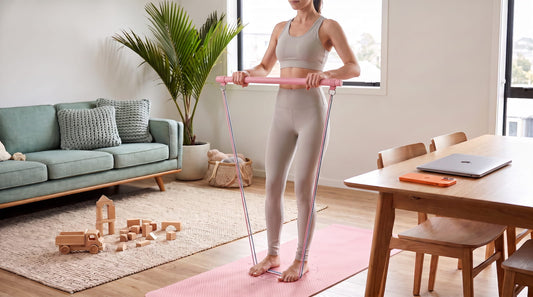 Ready Fitness Pilates Bar Set – TPE Resistance Cords
