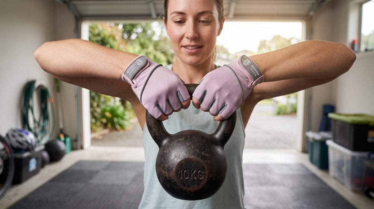 Ready Fitness Training Gloves – Comfortable, Confident Grip for Everyday Home Workouts