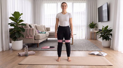 Ready Fitness Beginner Essentials Set – Fabric Bands, Core Sliders & Dual Pull Ropes