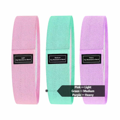Ready Fitness Fabric Resistance Band – Single Band (Light / Medium / Heavy)