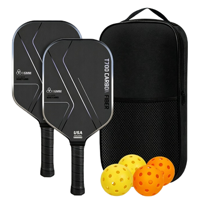 Pre‑Order –  Pickleball Set – T700 Composite Paddles + Balls + Bag