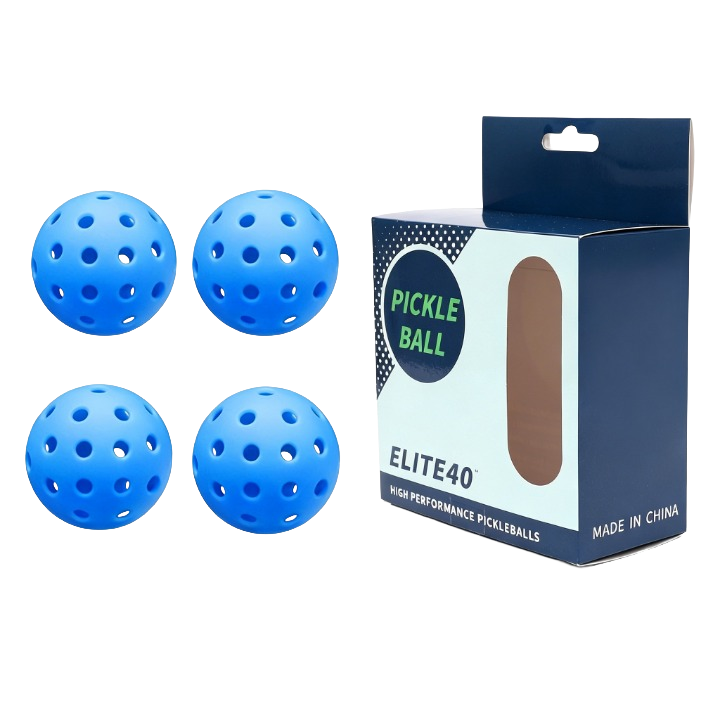 Pre‑Order – Ready Fitness Pickleballs – 40‑Hole 74mm (4‑Pack)