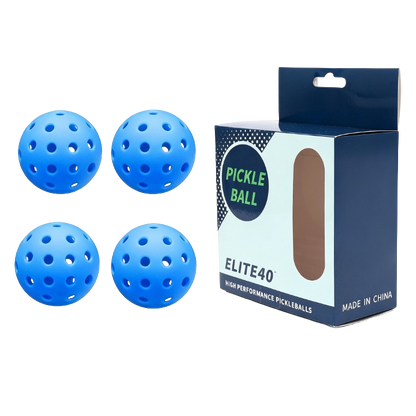 Pre‑Order – Ready Fitness Pickleballs – 40‑Hole 74mm (4‑Pack)