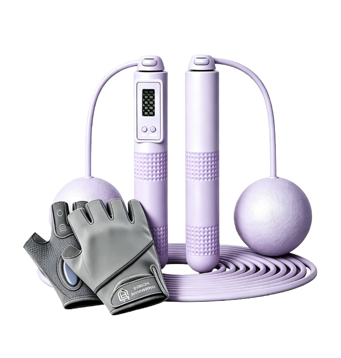 Pre‑Order –  Ready Fitness Fat‑Burning Training Set – Gloves & Dual‑Mode Jump Rope
