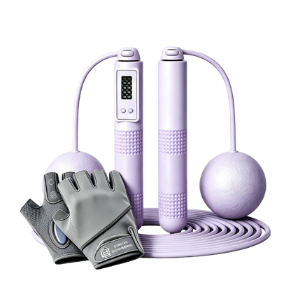 Pre‑Order –  Ready Fitness Fat‑Burning Training Set – Gloves & Dual‑Mode Jump Rope