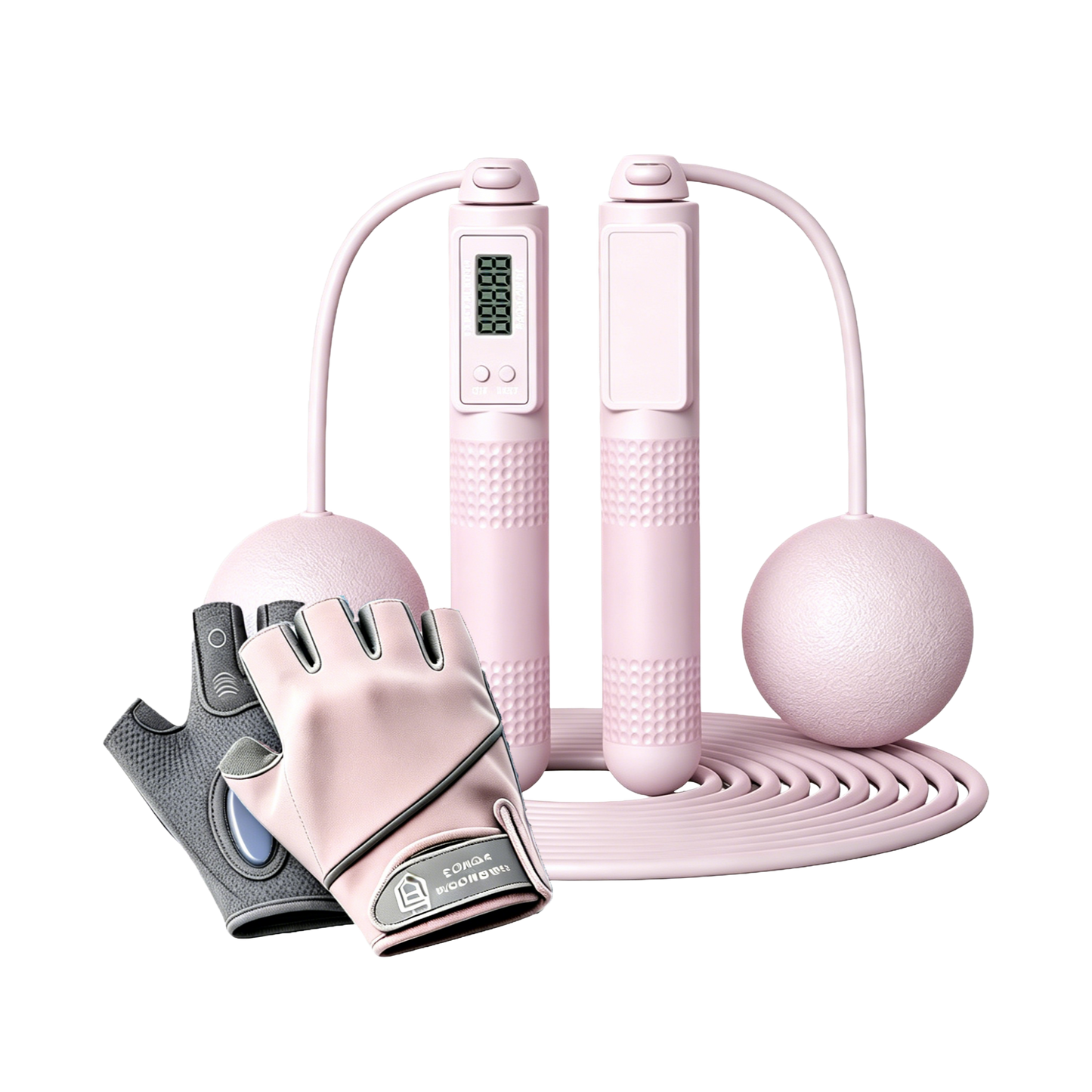 Pre‑Order –  Ready Fitness Fat‑Burning Training Set – Gloves & Dual‑Mode Jump Rope