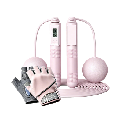 Pre‑Order –  Ready Fitness Fat‑Burning Training Set – Gloves & Dual‑Mode Jump Rope