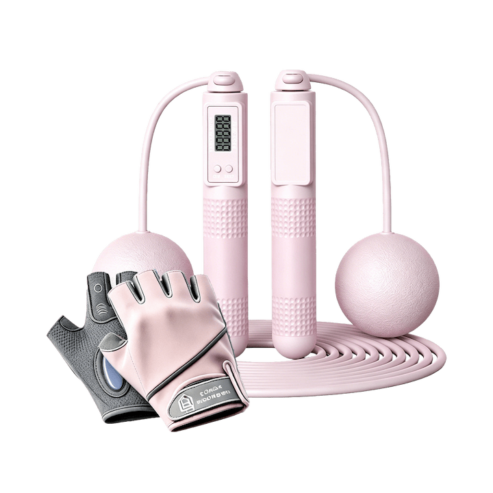 Ready Fitness Fat‑Burning Training Set – Gloves & Dual‑Mode Jump Rope