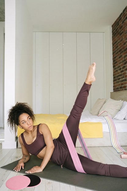 Pre‑Order –  Ready Fitness Beginner Essentials Set – Pilates Bar, Resistance Band & Core Sliders