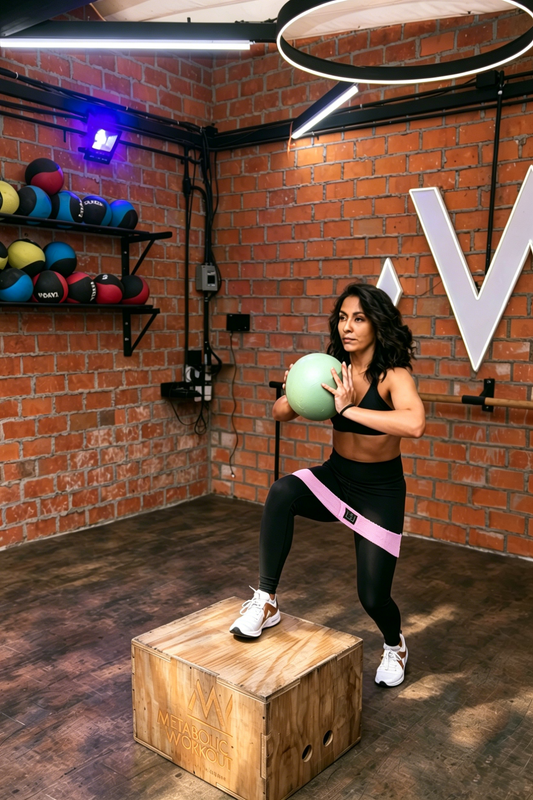 Ready Fitness Body Toning Set – Pilates Ball & Fabric Resistance Bands