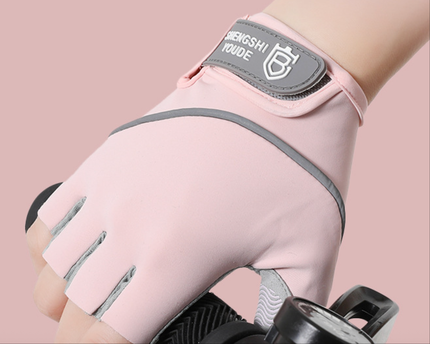 Ready Fitness Training Gloves – Breathable Anti‑Slip Half‑Finger